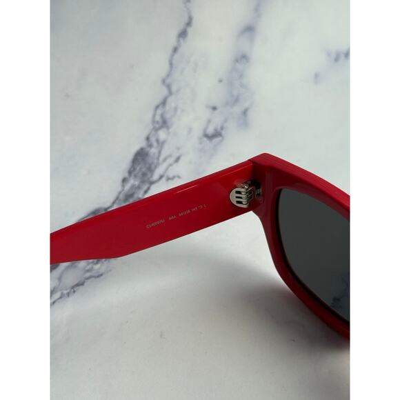 NEW Celine CL40197U Cat Eye Red Logo Sunglasses - Picture 6 of 6